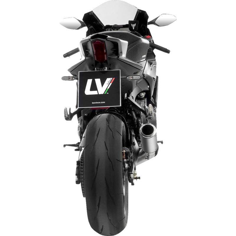 LEOVINCE 1810-3302 15415TU 3-into-1 LV Corsa Exhaust System titanium - yzf-r9