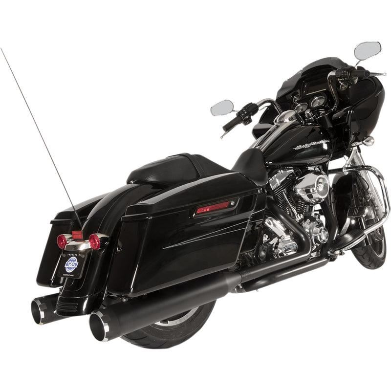 S&s Cycle El Dorado 2-Into-2 Exhaust System - 550-0679B For Harley Touring 2009-2016