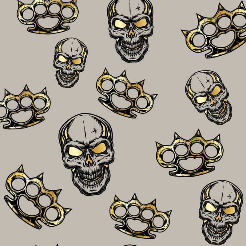 ZAN HEADGEAR 2504-0587 Z211 Flydanna® Head Wrap greige spiked brass knuckles