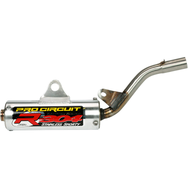 Pro Circuit R-304 Silencer - SK98080-R For Kawasaki Dirt Bikes 1998-2025 | Suzuki RM 100 2003-2005