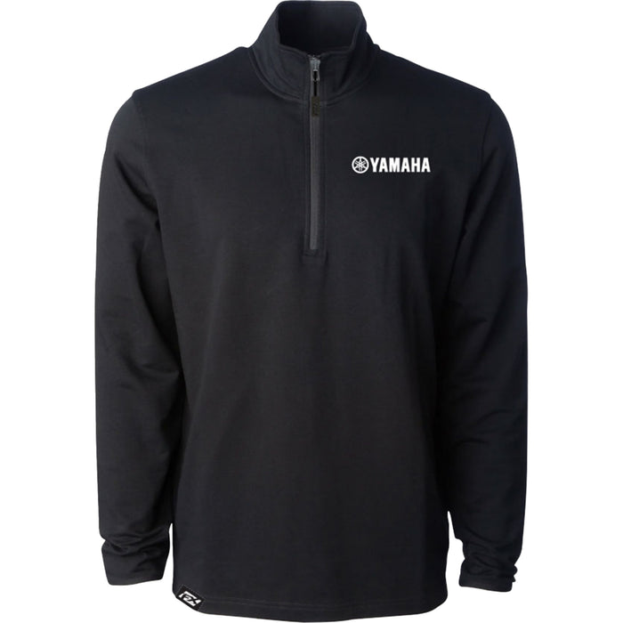 FACTORY EFFEX Performance Quarter-Zip Sweatshirt Yamaha - Black
