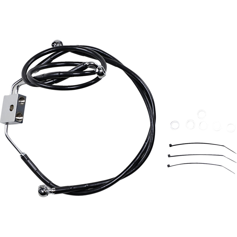 Drag Specialties Brake Line - 1741-3832 For Harley Fat Bob 2012-2017