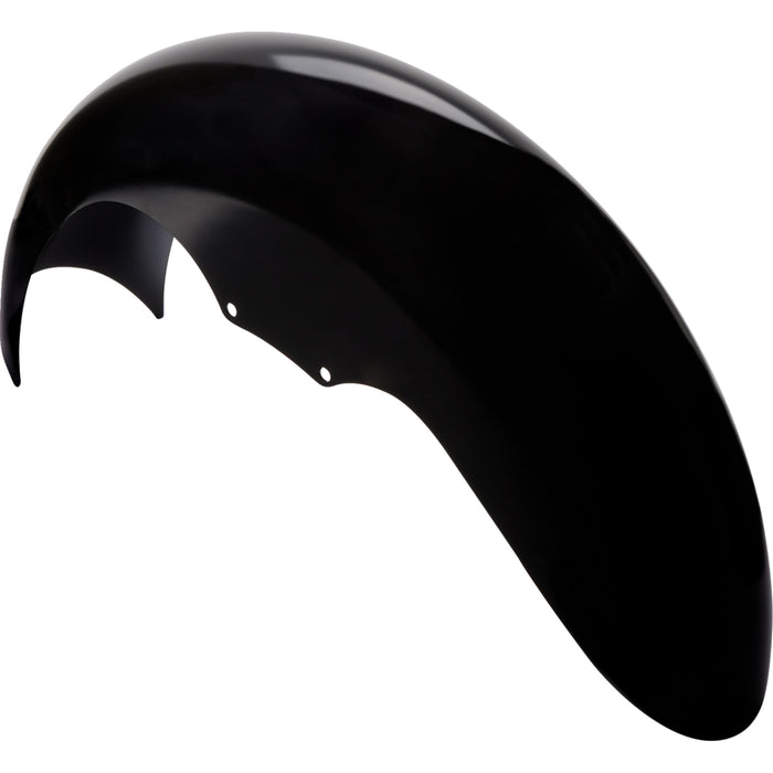 KLOCK WERKS 1401-0425 KWF-01-0112-2014 Tire Hugger Front Fender for Dresser - Level Fender Kit - Steel - Black - 16"-19" - FL