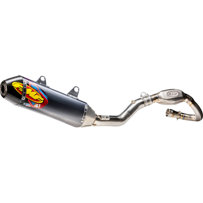 FMF 1821-2185 041617 Q4 Hex S/A Slip-On Muffler stainless steel/anodized - honda crf250r/rx