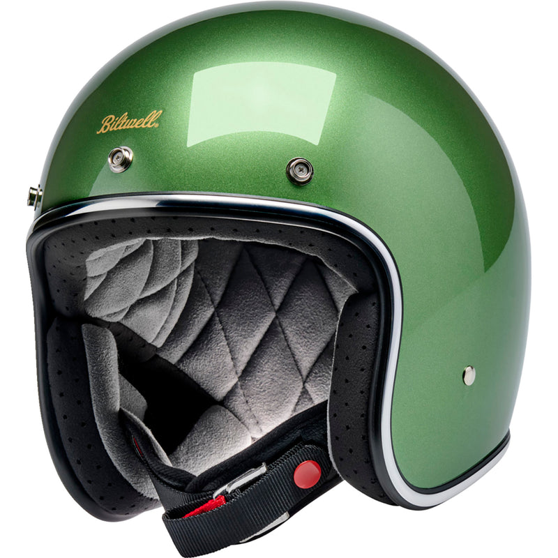 BILTWELL Bonanza Helmet Metallic - Irish Green