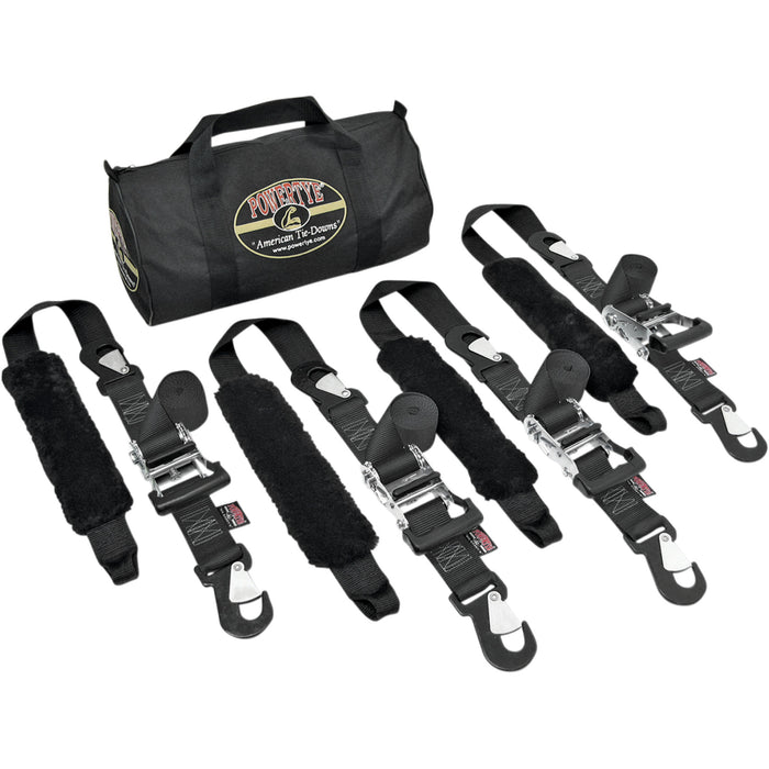 POWERTYE MFG. 3920-0288 TRAILERKIT-102 2" Big Daddy Trailer Kit Big Daddy Trailer Kit - 2" x 6-1/2' - Black