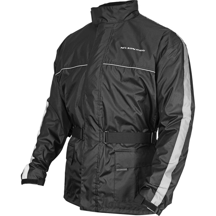 NELSON RIGG 2854-0323 SSJ-BLK-04-XL Solo Storm Waterproof Jacket - Black - XL