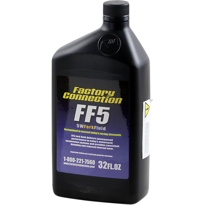 FACTORY CONNECTION FF5 FF5 Suspension Fluid F.C. Fork Fluid - 5wt - 1 U.S. quart