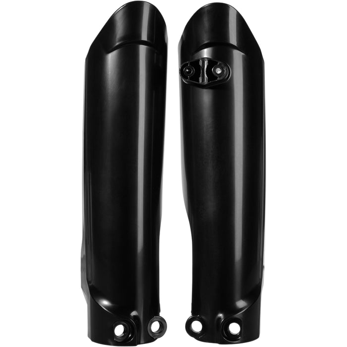 ACERBIS 0412-0518 2791510001 Replacement Fork Covers for KTM/Husqvarna — Fork Lower Fork Covers for Inverted Forks - Black