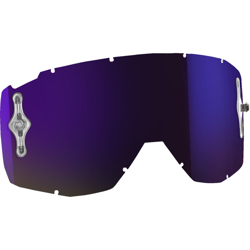 SCOTT Hustle/Primal/Split Goggle Single Works Lens AFC - Chrome