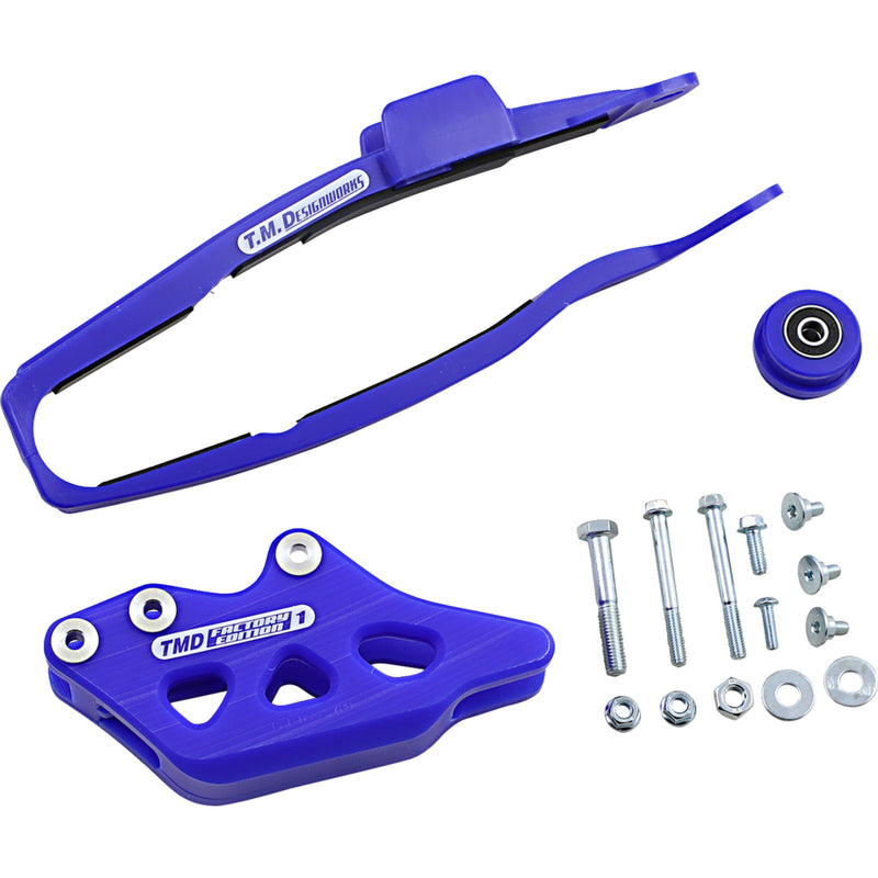T.m. Designworks Chain Guide And Slider Kit - YCP-OR4-BU Yamaha Dirt Bikes 2009-2019