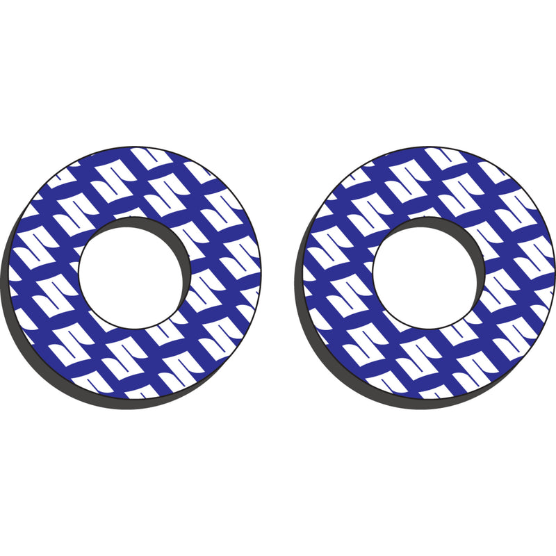 FACTORY EFFEX 0630-2411 22-67400 Grip Donuts suzuki blue/white