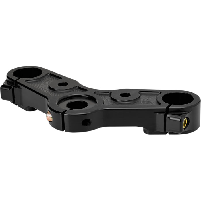 JOKER MACHINE 0408-0318 10-333B Upper Triple Tree - Black Anodized - '10-'15 XL 1200X