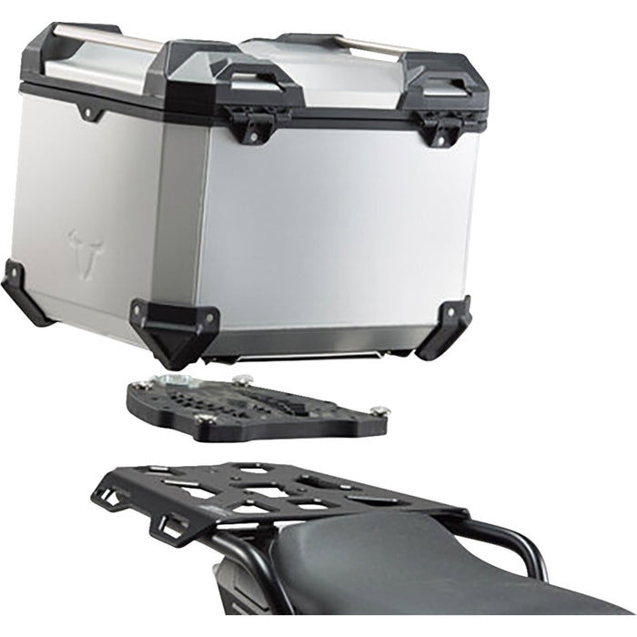 SW-MOTECH 3580-0522 GPT.22.139.70000/S TRAX ADV Top Case System silver - ducati multistrada 1200/hyperstrada 821/939 '10-'17