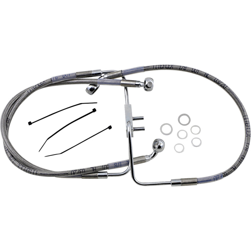 Drag Specialties Brake Line - 1741-5841 For Harley Softail 2018-2019