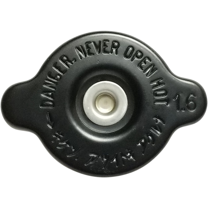 K&S TECHNOLOGIES 1903-0011 58-1016BK High-Pressure Racing Radiator Cap High Pressure Radiator Cap - Black - Black Seal - 23 PSI