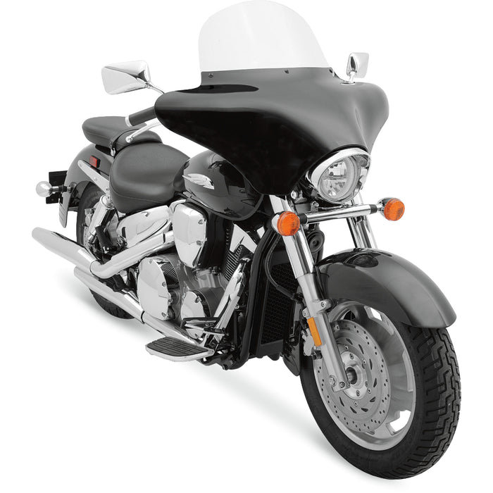 MEMPHIS SHADES 2310-0271 MEP8520 Batwing Fairing Windshield Fairing Shield - 9" - Clear