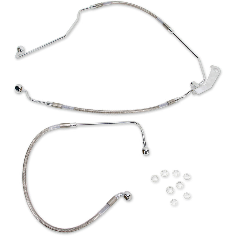 Drag Specialties Brake Line For Harley Touring 2009-2013