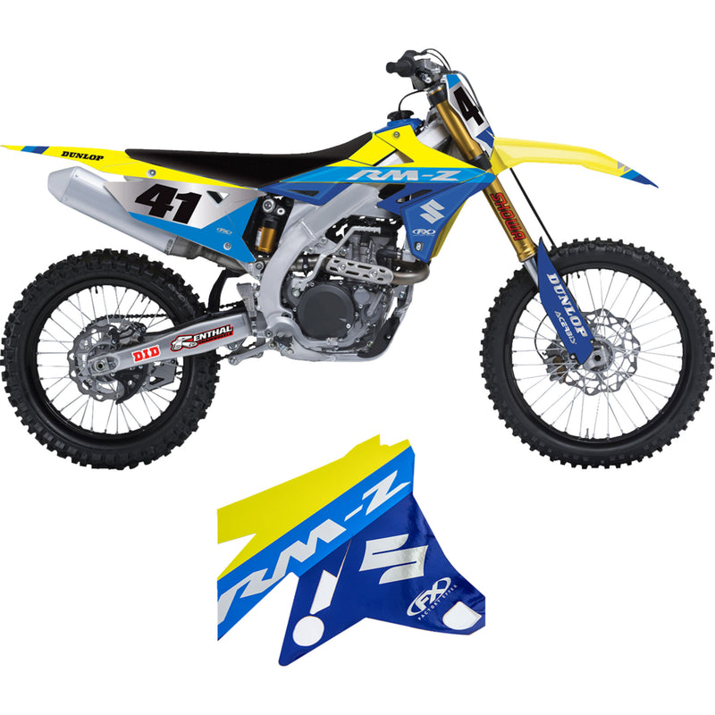 Factory Effex Graphics - 27-51402 Suzuki RMZ 450 / RMZ 250 2018-2025