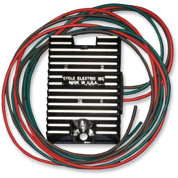 CYCLE ELECTRIC INC 2112-0838 CE-102L Low Voltage Rectifying Regulator for Harley Low Voltage - Rectifying Regulator - Harley Davidson