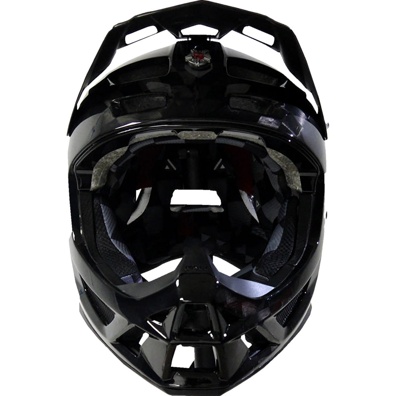 KALI 0153-0014 0211423117 Trinity Carbon Bicycle Helmet Trinity Carbon Helmet - Solid - Gloss - Large