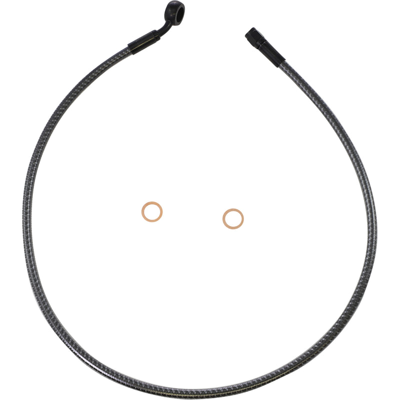 MAGNUM SHIELDING 1741-6323 AS778132 KARBONFIBR Designer Series ABS-Specific Front Upper Brake Kit - Brake Line - Front - 12 mm - 35° - 32" - KARBONFIBR