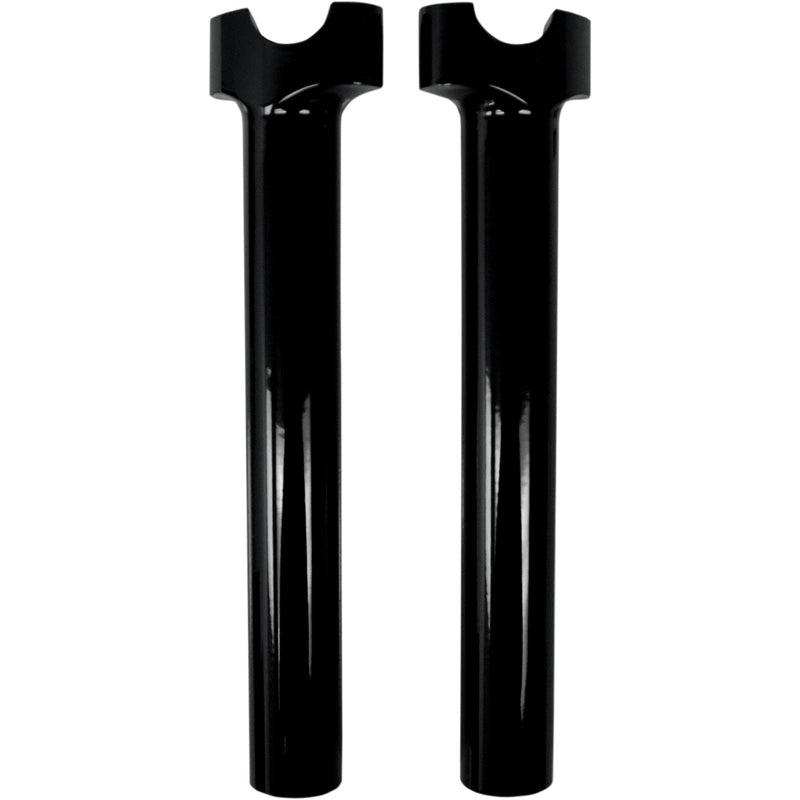 DRAG SPECIALTIES 0602-0517 Buffalo Billet Aluminum Handlebar Risers 10" - black