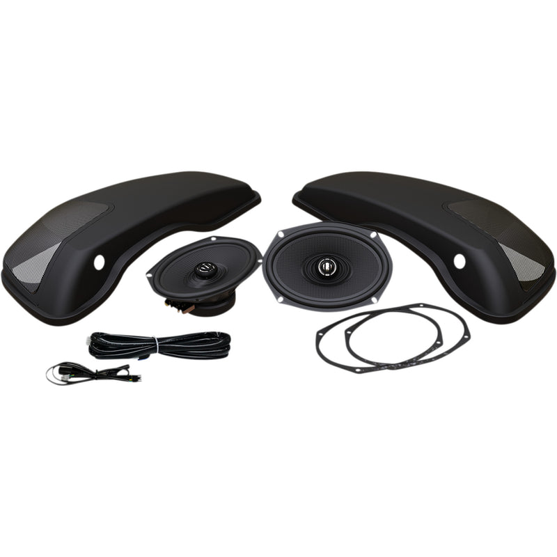 Hogtunes Speaker Lid Kit - 692 XL LID-RM For Harley Touring 2014-2024