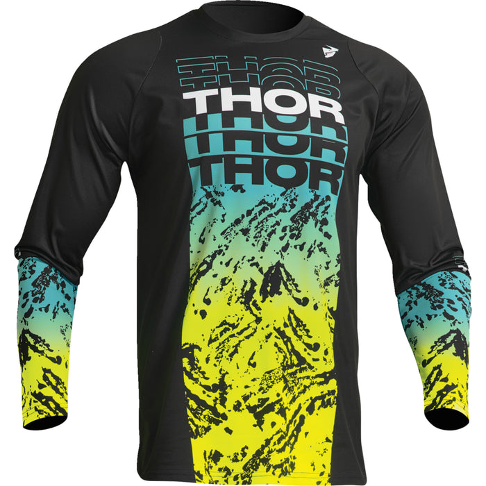 THOR 2910-7056 Sector Atlas Jersey black/teal - xl