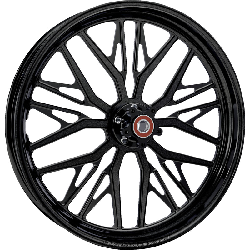 Performance Machine (pm) Nivis Wheel - 1204-7106RNVSAJAPSMB For Harley Touring 2008-2023