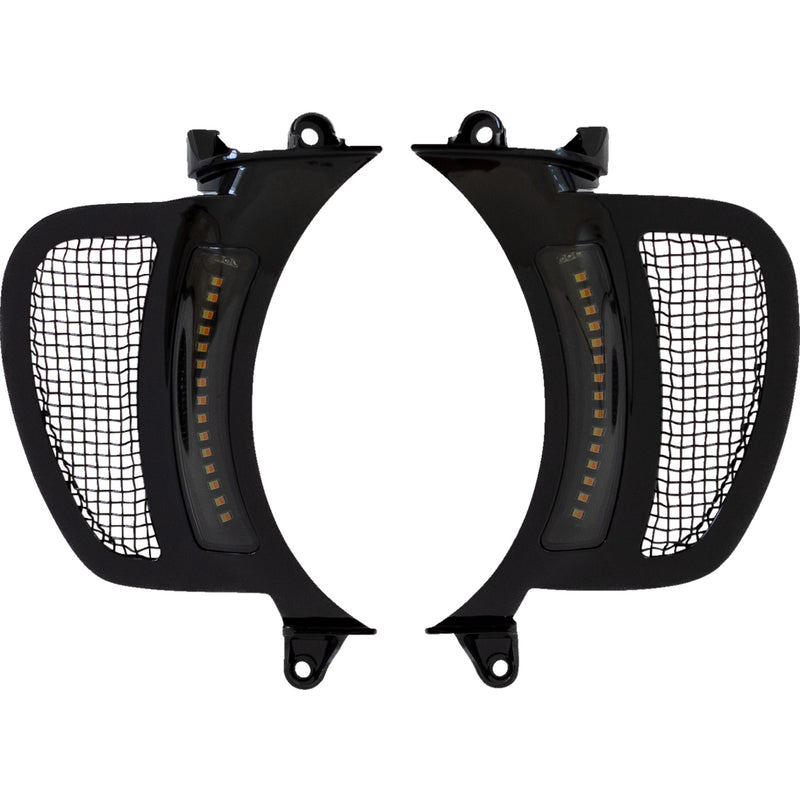 Custom Dynamics Vent Insert - CD-RG-V-AW2-BB For Harley Road Glide 2015-2025