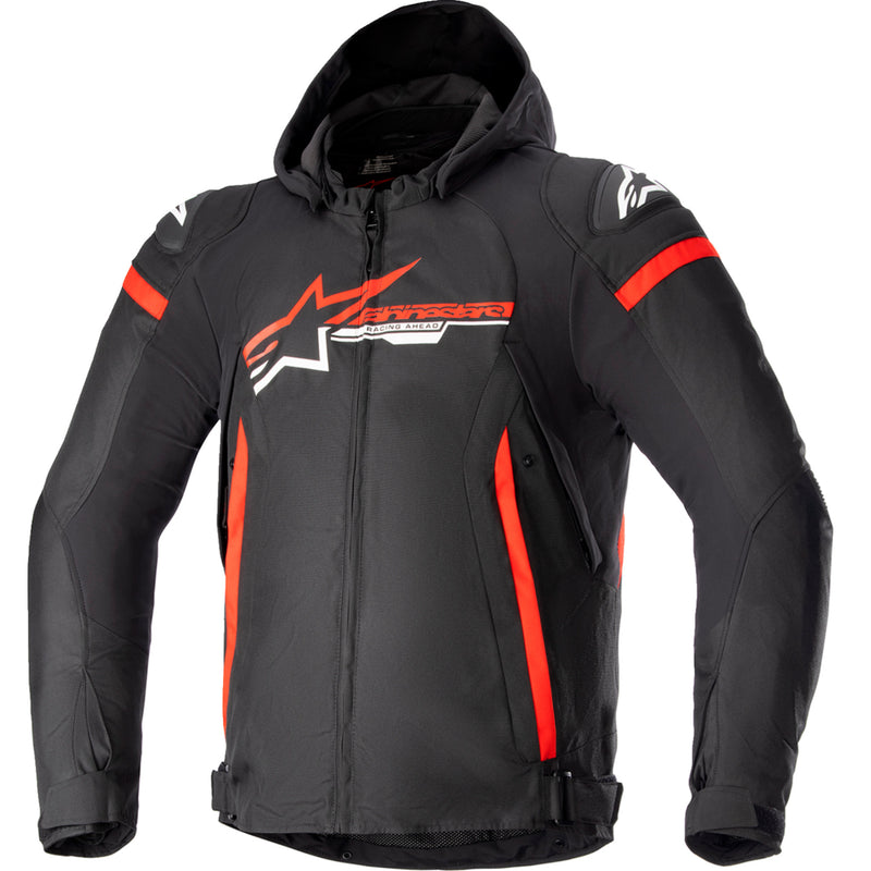 ALPINESTARS Zaca Waterproof Jacket Black/Bright - Red/White