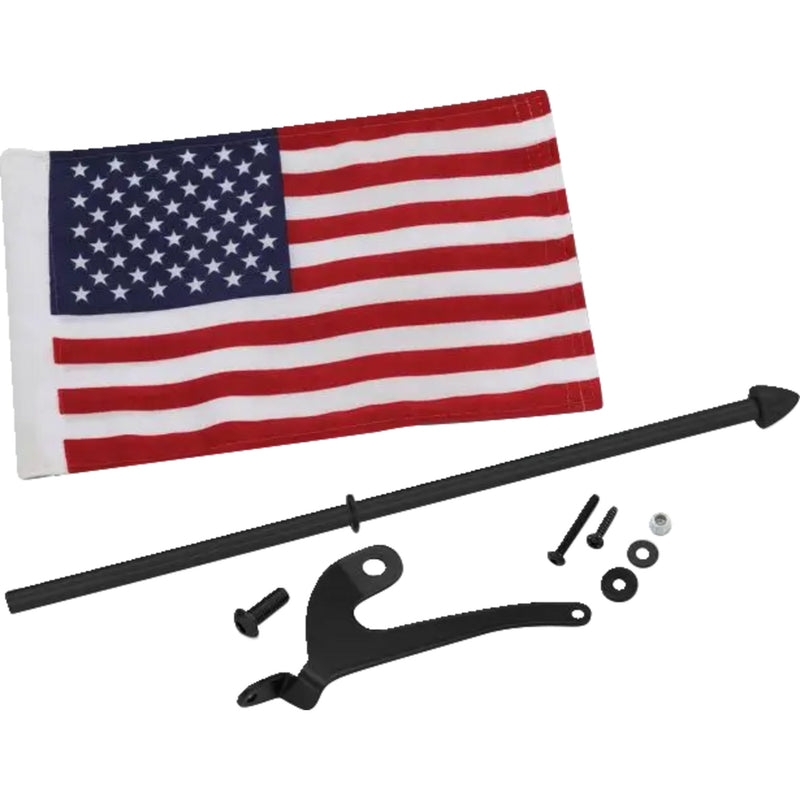 Show Chrome Flag Pole - 41-210LBK Can-Am Spyder 2017-2024