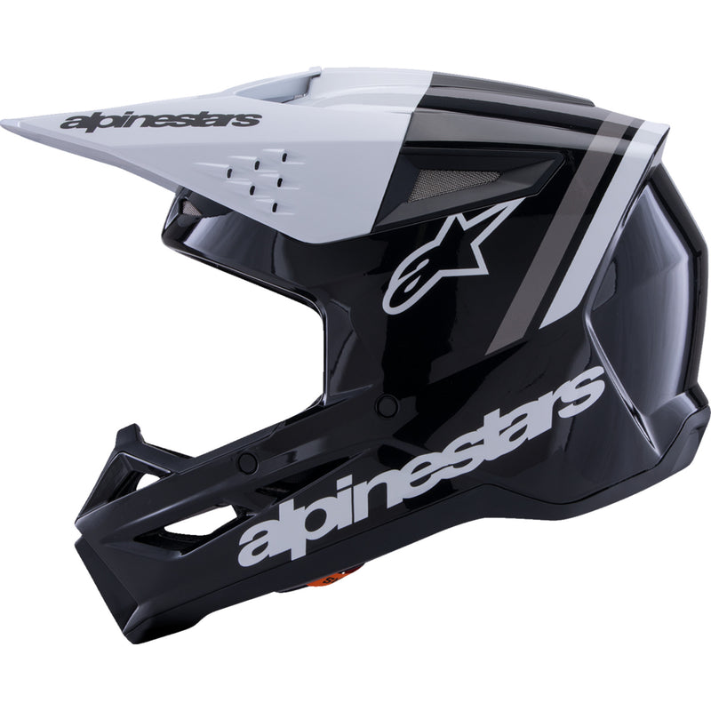 ALPINESTARS SM3 Radium Helmet - Gloss Black/White/Gray