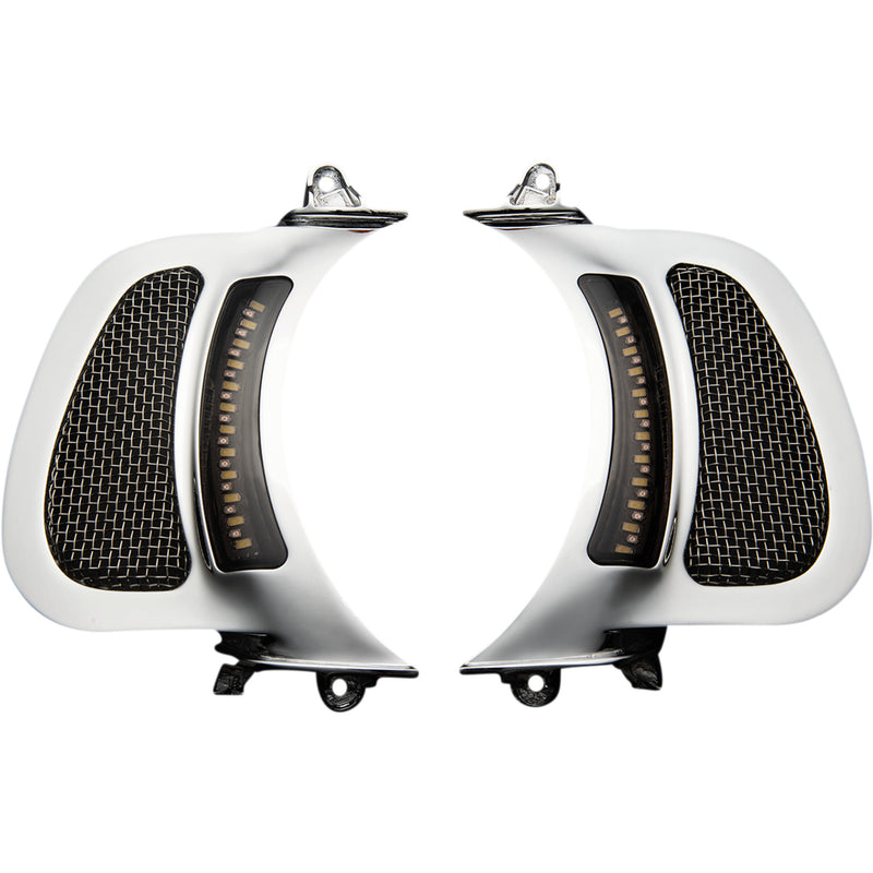 (OPEN BOX) Custom Dynamics Vent Insert - CD-RG-V-AW2-C For Harley Road Glide 2015-2025