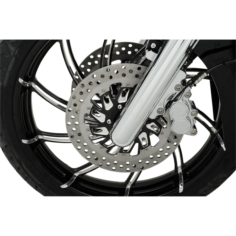 Performance Machine (pm) Supra Brake Rotor - 0133-1800SUPLS-BMP For Harley Motorcycles 2006-2019