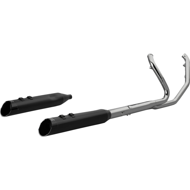Khrome Werks Icon-SR 2-Into-2 Exhaust System - 200103-SR For Harley Touring 2017-2026