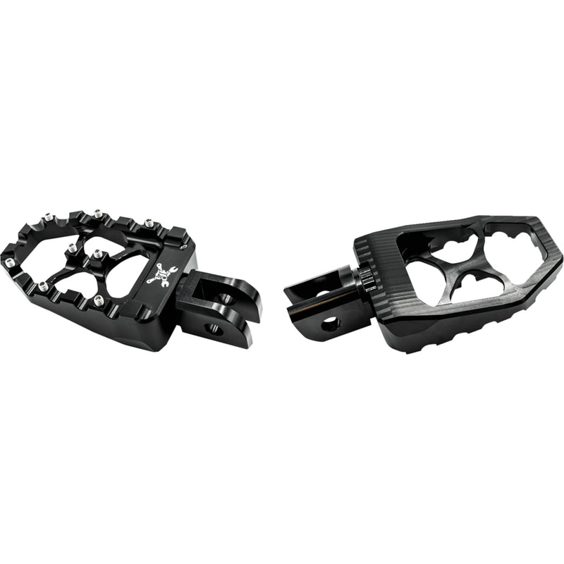 Burly Brand Evolution Footpegs - B13-1016B For Harley Softail 2018-2026