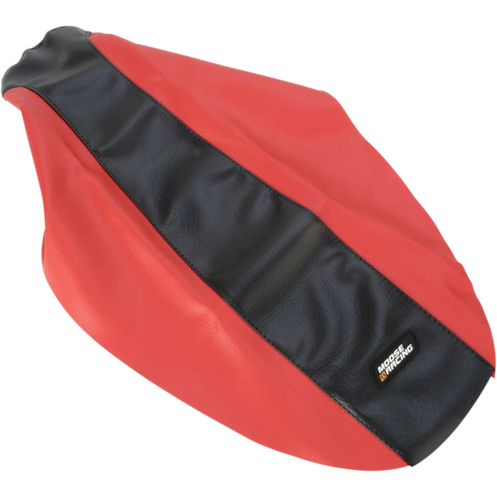 MOOSE OFFROAD 0821-1194 CRF15004-13 Standard Seat Cover Seat Cover - Red/Black - Honda