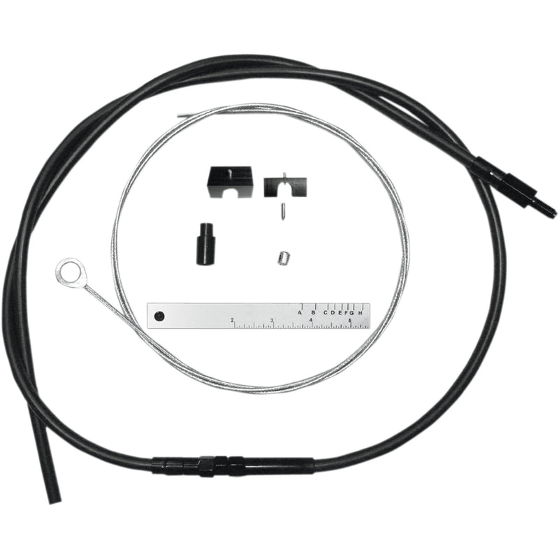 Magnum Shielding BYO™ Build Your Own™ Clutch Cable Kit 80" Sportster Touring Trike Black Vinyl - 498252 For Harley Motorcycles 1957-2021
