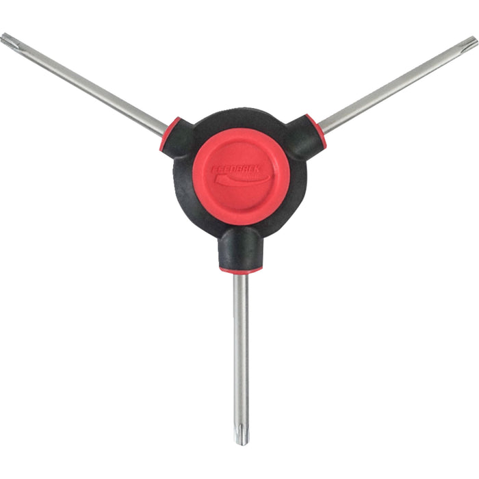 FEEDBACK SPORTS 3812-0758 17138 3-Way Torx Wrench t25, t27, t30