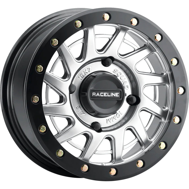 Raceline Wheels Squad Wheel - A12SB-57037+10 For Honda UTVs 2016-2023 | Textron ATV/UTV Models 2017-2019 | Arctic Cat Havoc / Stampede 4 2020