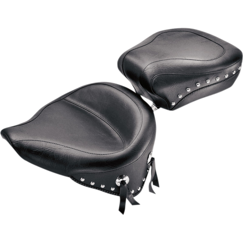 Mustang Wide Seat - 75506 For Harley Softail 1984-1999