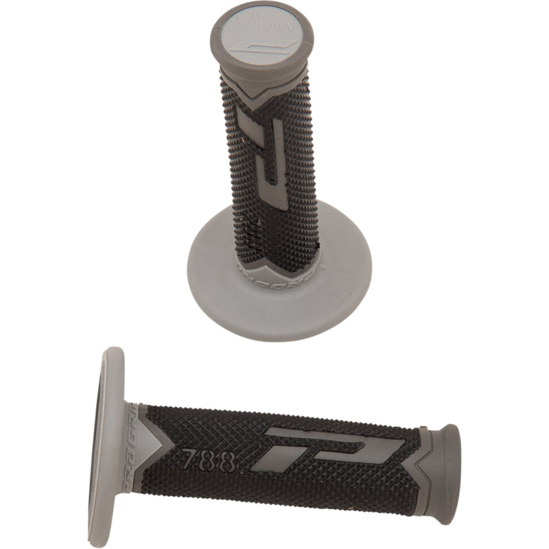 PRO GRIP 0630-0330 PA078800GRGN Cross Triple Density 788 Grips Grips - 788 - Dark Gray/Gray/Black