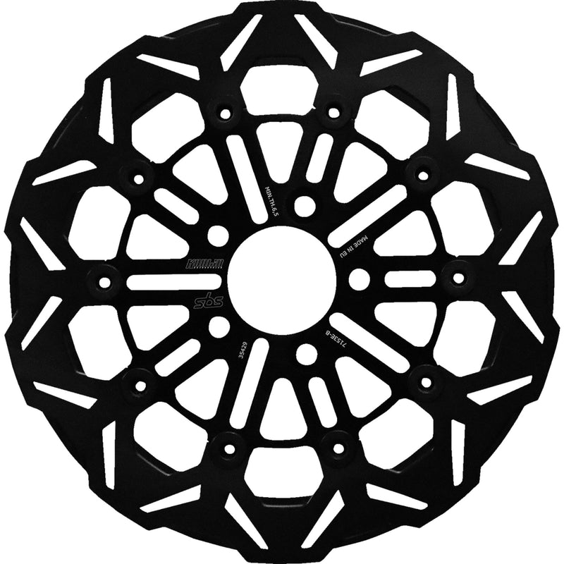 SBS Designed By Kodlin Brake Rotor - 7153E-B For Harley Touring 2008-2026