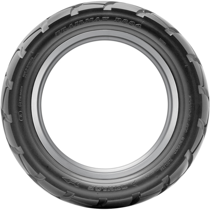 DUNLOP 0340-0925 45215531 D604 Tire Tire - D604 - Rear - 130/70-12 - 62L