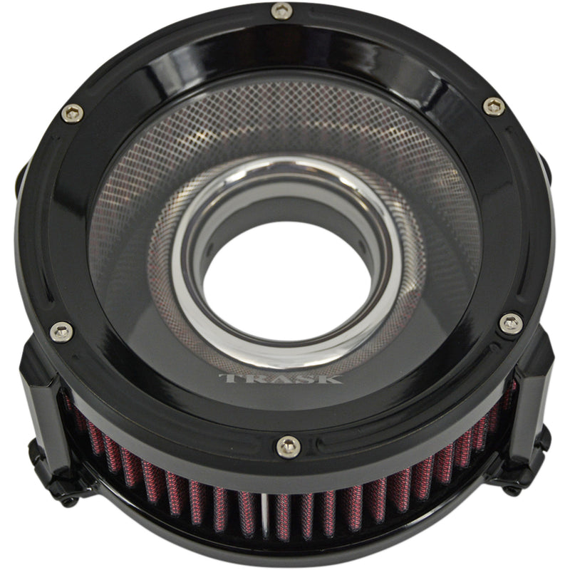 Trask Assault Charge Breather Air Cleaner - TM-1022GBK For Harley Sportster 1991-2022