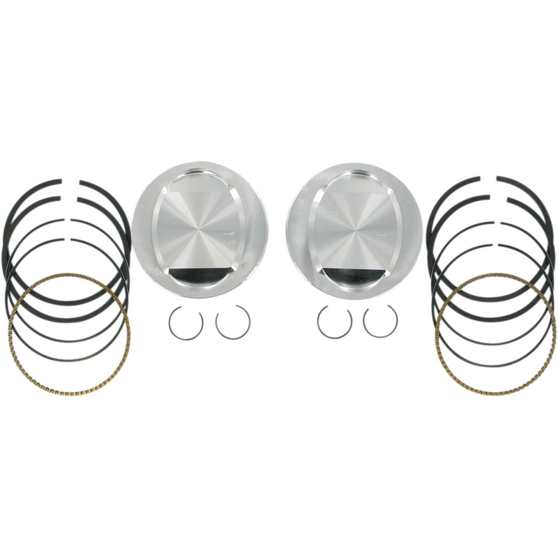 S&S Cycle Piston Kit - 92-1204 For Harley Motorcycles 1999-2016