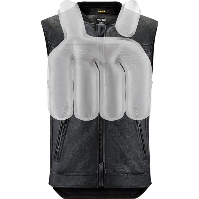 ALPINESTARS TECH-AIR Tech-Air® 3 v2 Leather Vest Black