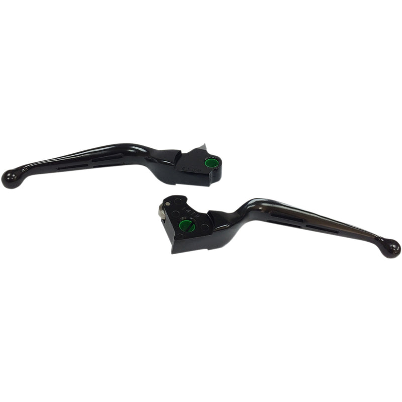 Drag Specialties Slotted Lever Set For Harley Touring 2014-2016